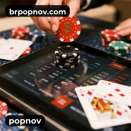 popnov App bonus area with promotional offers and PIX support